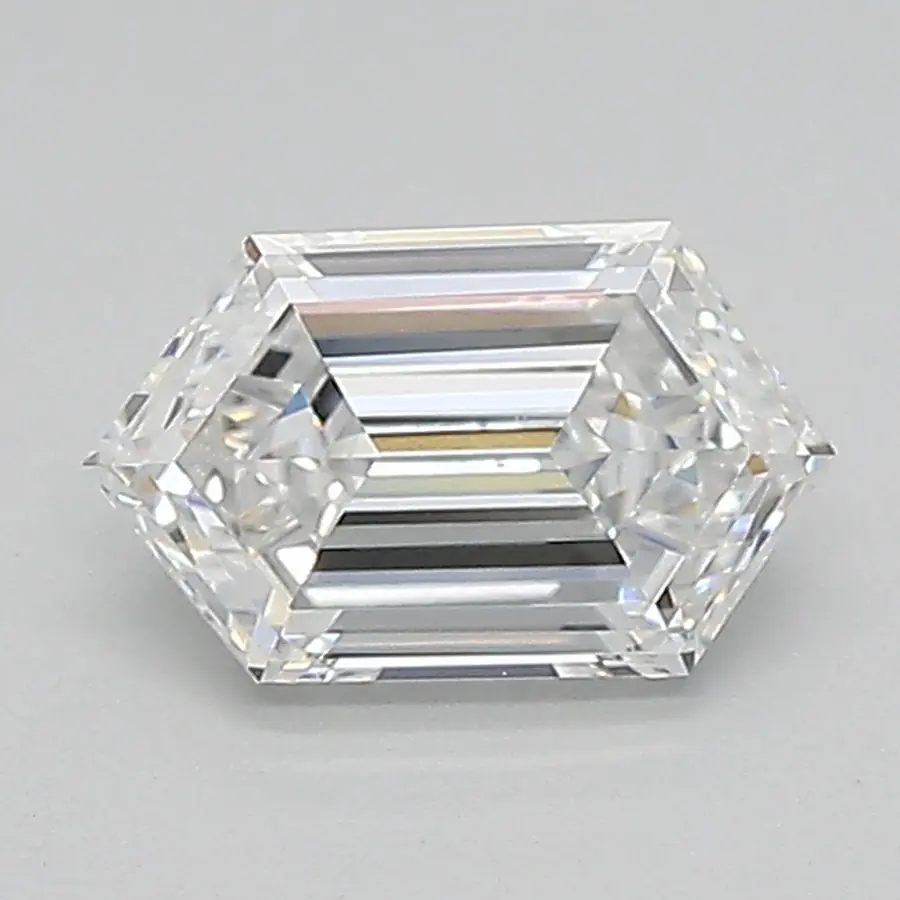 0.72ct D VVS2 Long Hexagon (IGI)