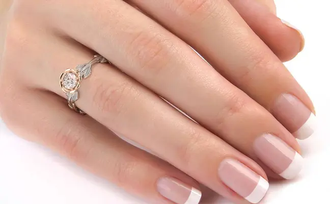 Rose Blossom Diamond Ring
