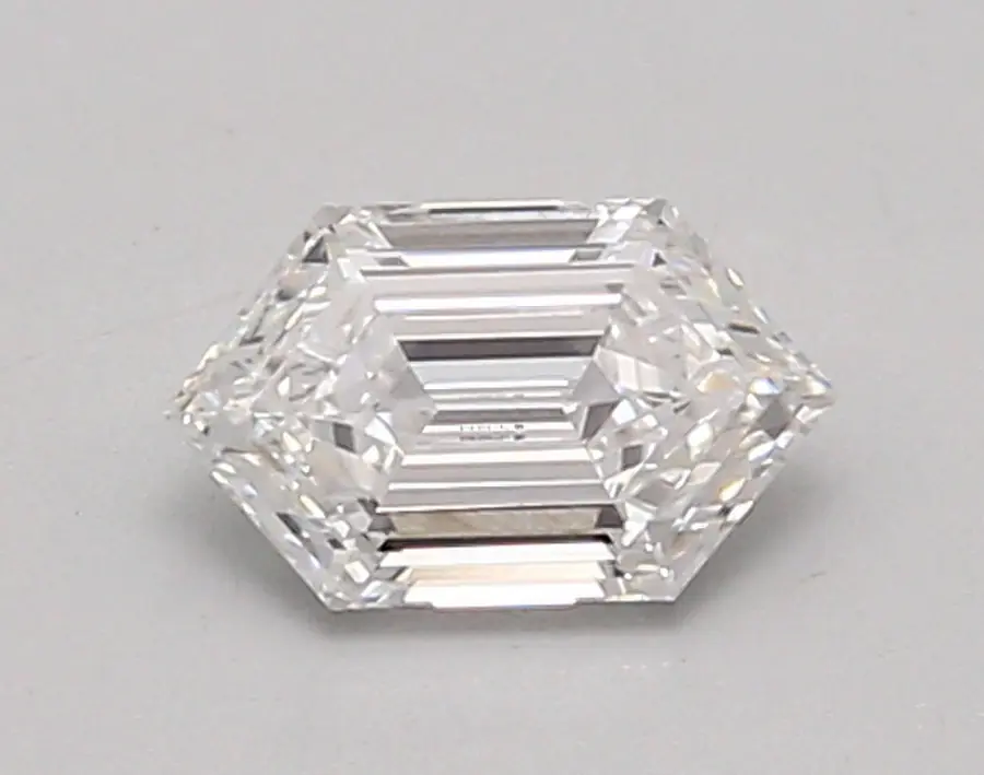 0.69ct D VVS2 Long Hexagon (IGI)