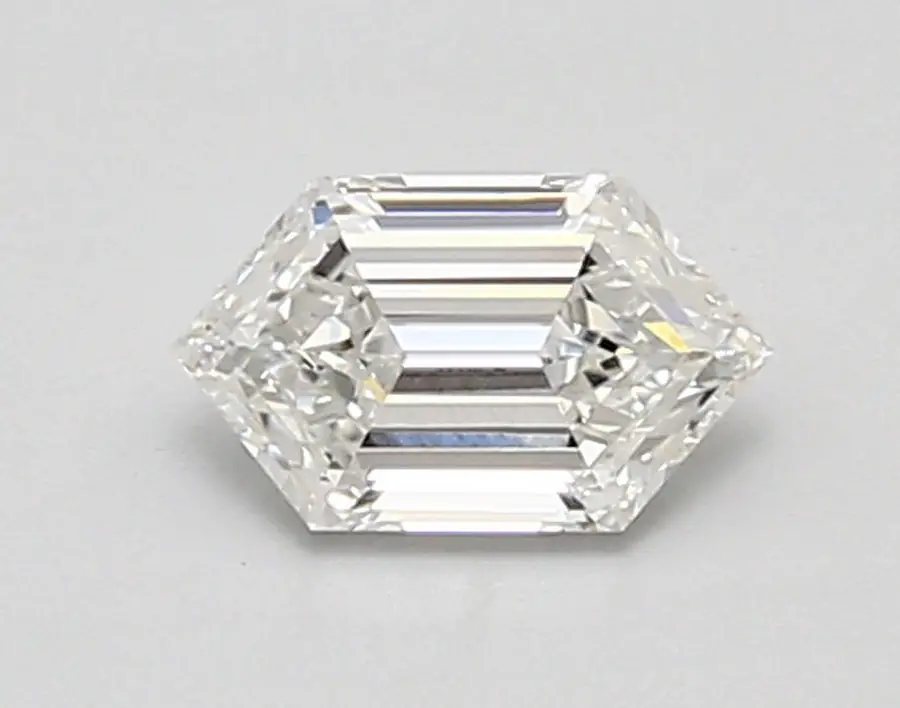 0.68ct E VVS2 Long Hexagon (IGI)