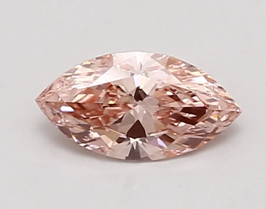 0.68ct FANCY VIVID  PINK VVS2 Marquise (IGI)