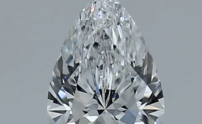 0.67ct D VS1 Pear (IGI)