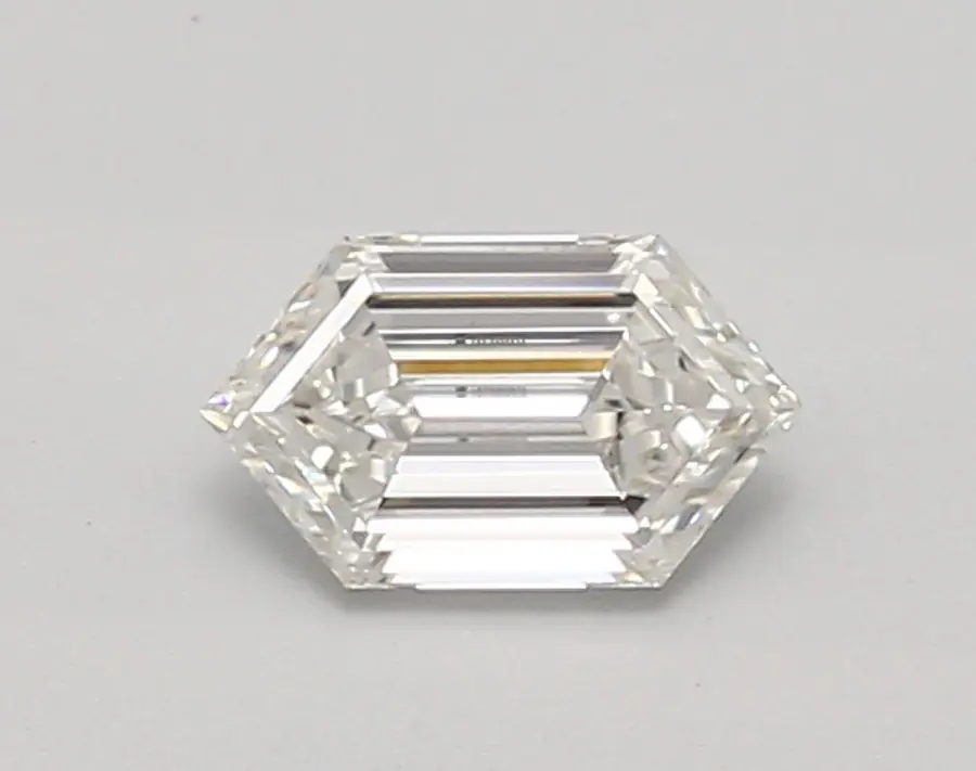 0.67ct E VVS2 Long Hexagon (IGI)