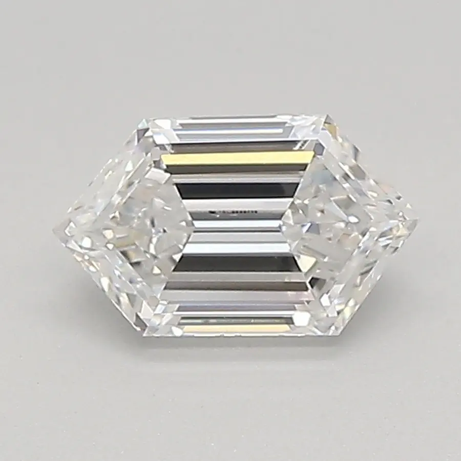 0.67ct D VVS2 Long Hexagon (IGI)