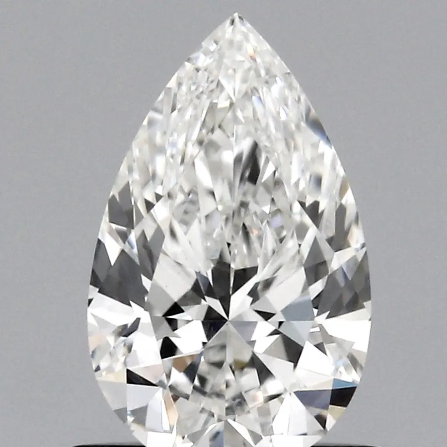 0.66ct F VVS2 Pear (IGI)
