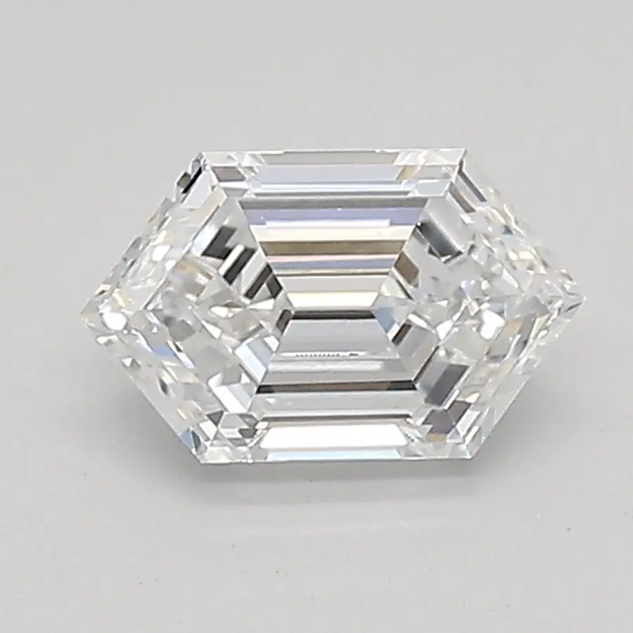 0.66ct D VVS1 Long Hexagon (IGI)