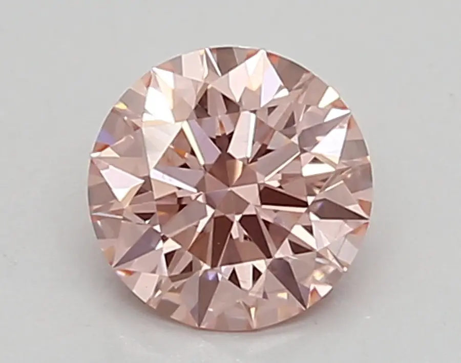 0.65ct FANCY INTENSE  PINK VS1 Round (IGI)