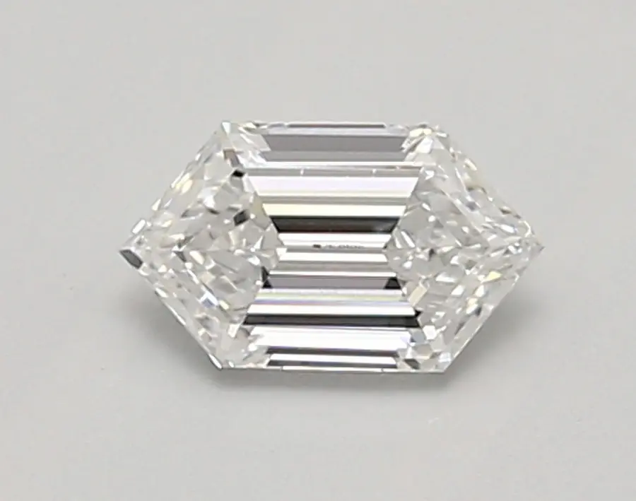0.65ct D VVS2 Long Hexagon (IGI)
