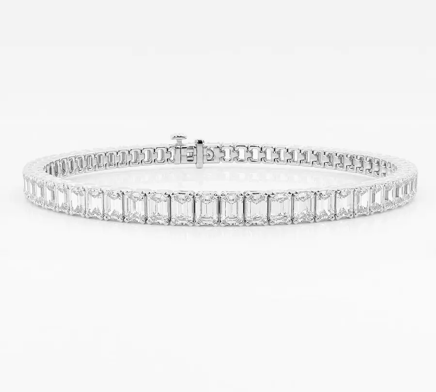 Emerald North- South Tennis Bracelet