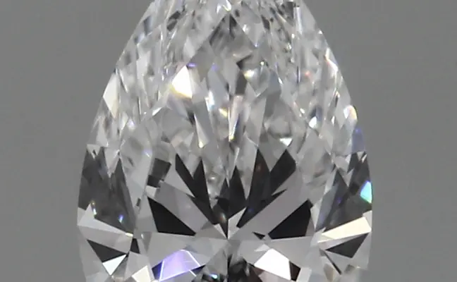 0.63ct D VVS2 Pear (IGI)