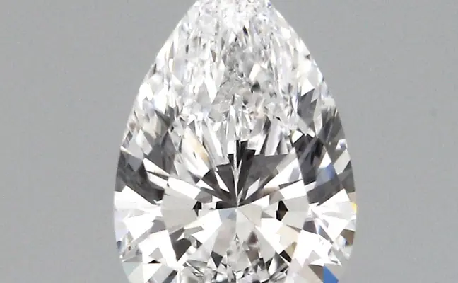 0.63ct D VS1 Pear (IGI)