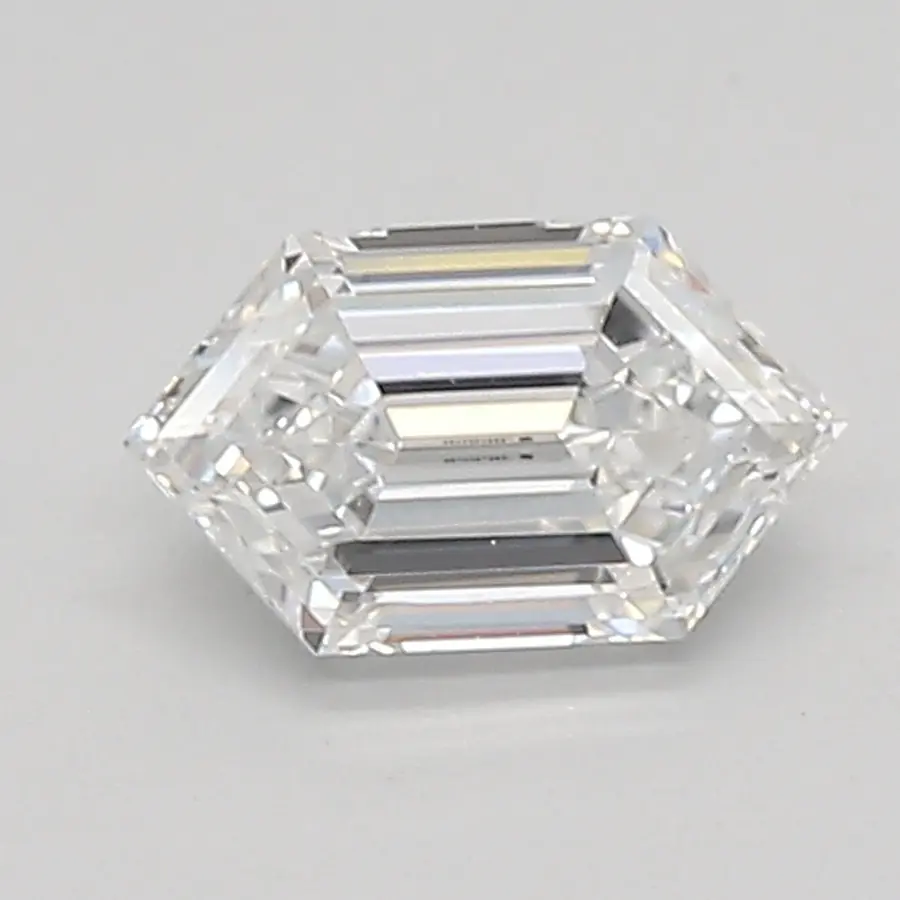0.63ct E VVS2 Long Hexagon (IGI)