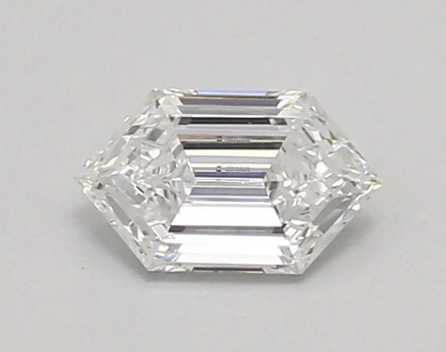 0.62ct D VVS1 Long Hexagon (IGI)