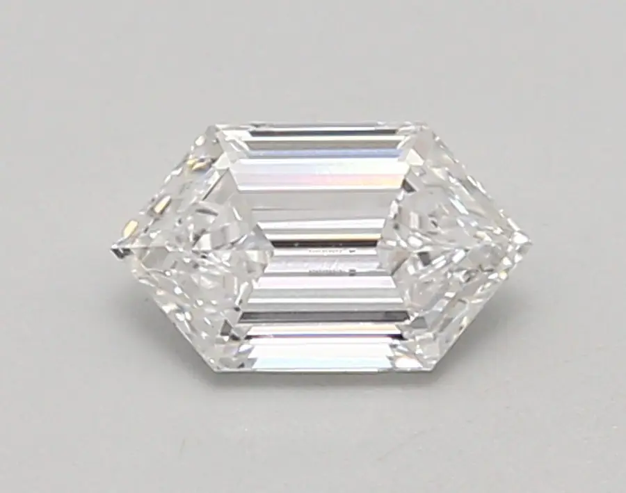 0.62ct D VVS2 Long Hexagon (IGI)