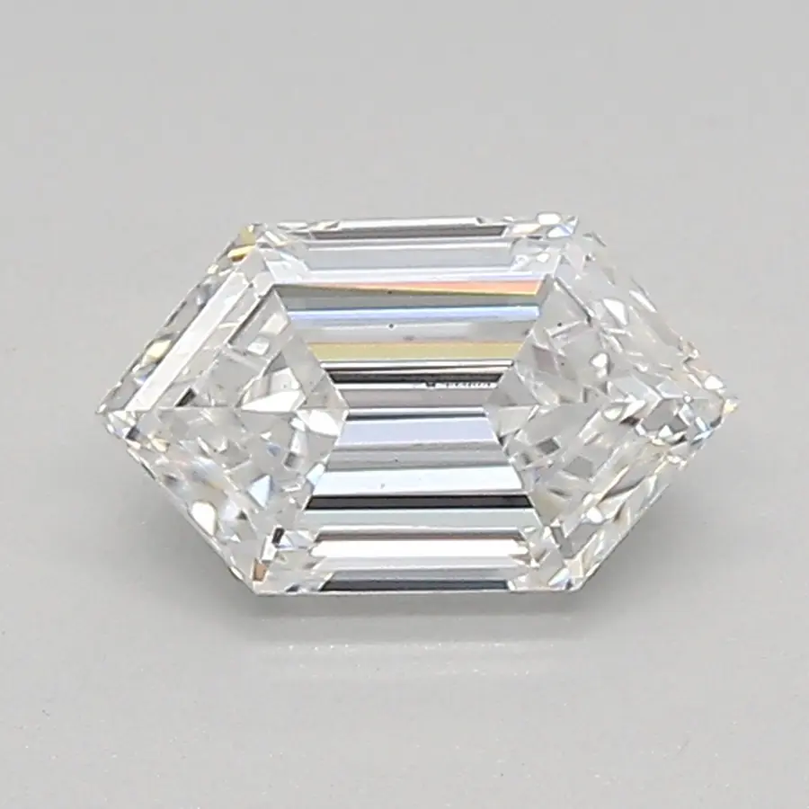 0.62ct D VS1 Long Hexagon (IGI)