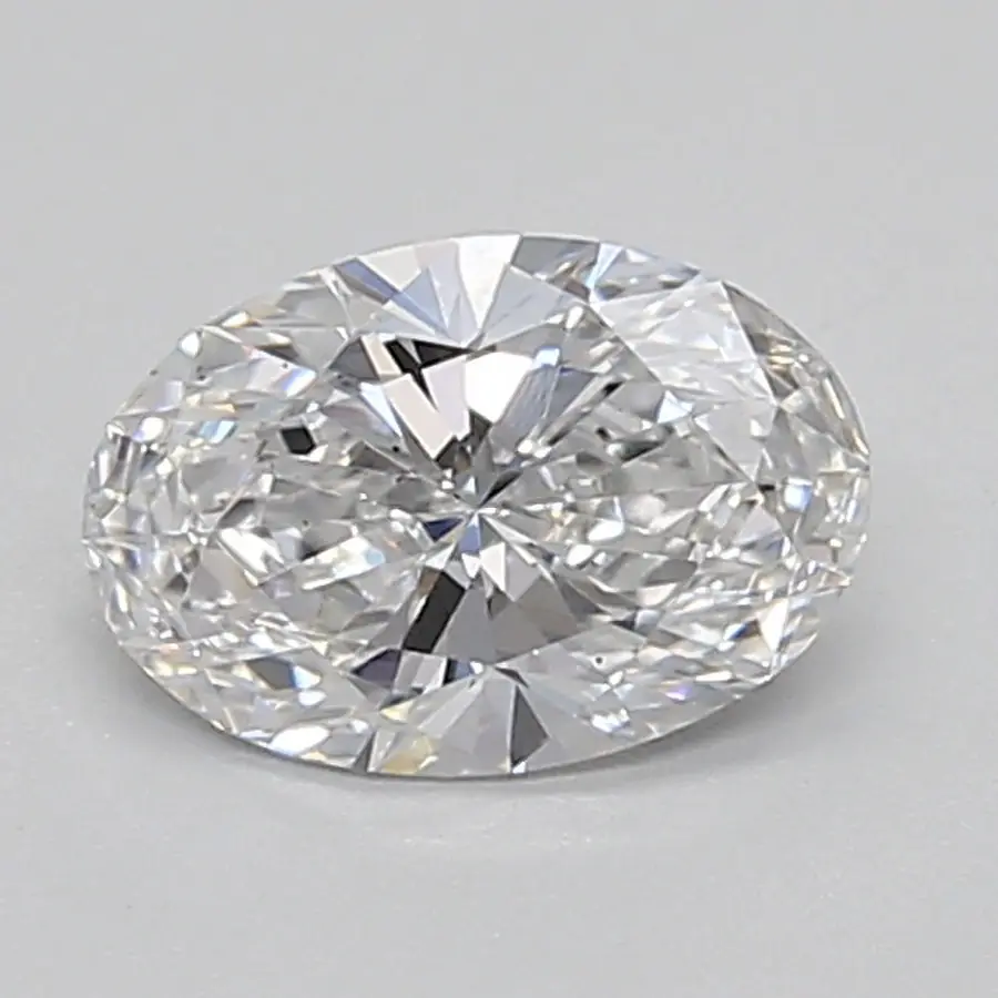 0.61ct D SI1 Oval (IGI)
