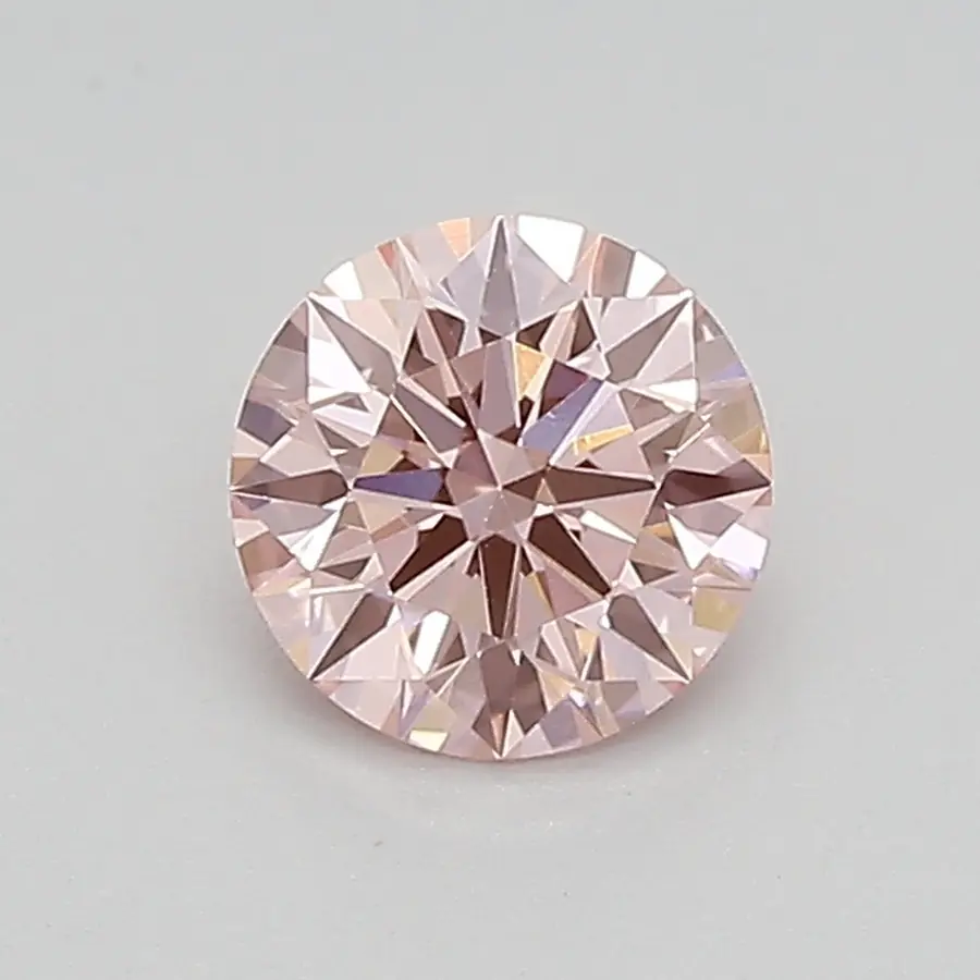 0.61ct FANCY VIVID  PINK VVS2 Round (IGI)