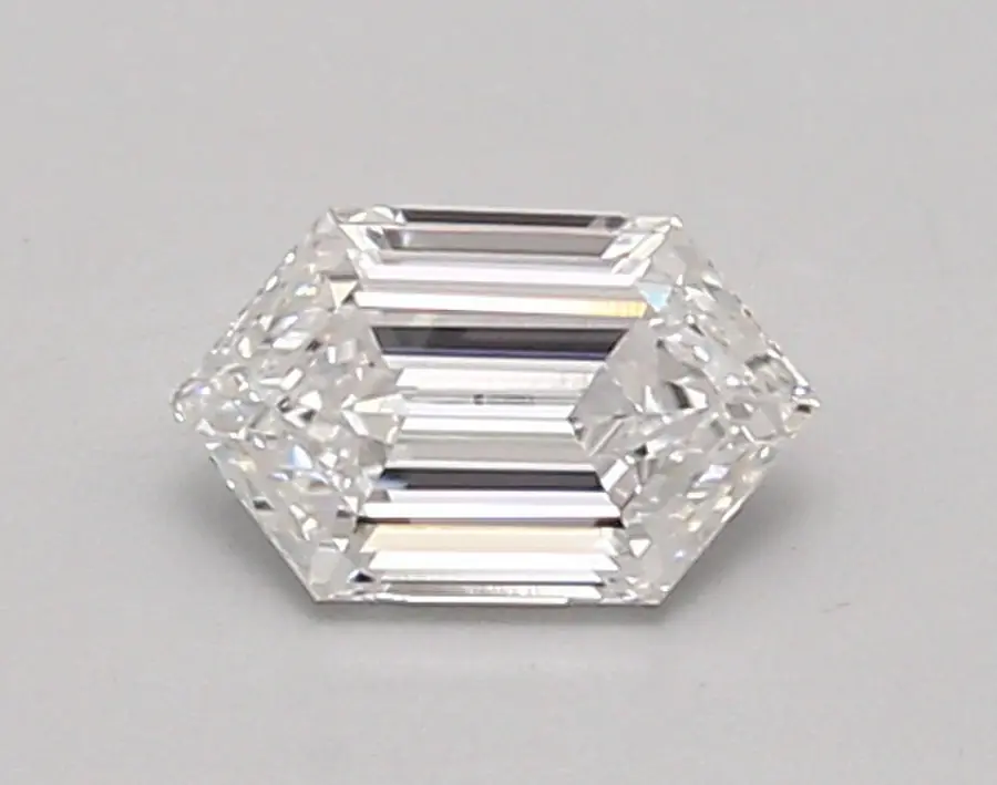0.59ct D VVS2 Long Hexagon (IGI)