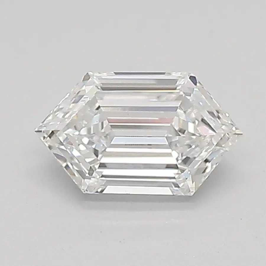 0.58ct D VVS2 Long Hexagon (IGI)