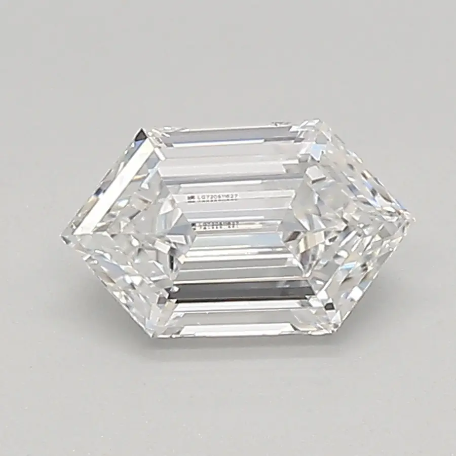 0.58ct D VVS1 Long Hexagon (IGI)