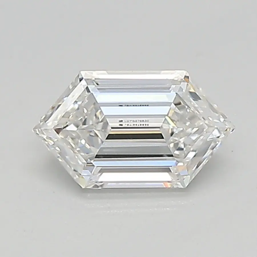 0.57ct D VVS2 Long Hexagon (IGI)