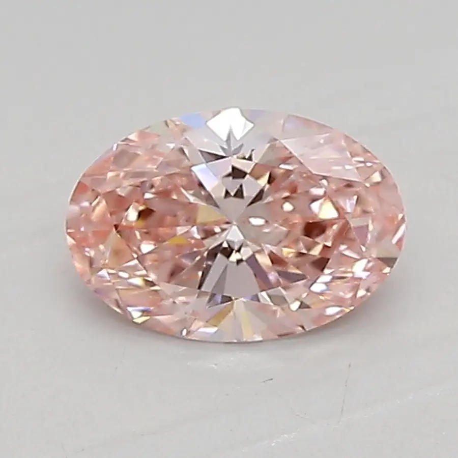 0.56ct FANCY INTENSE  PINK VVS2 Oval (IGI)