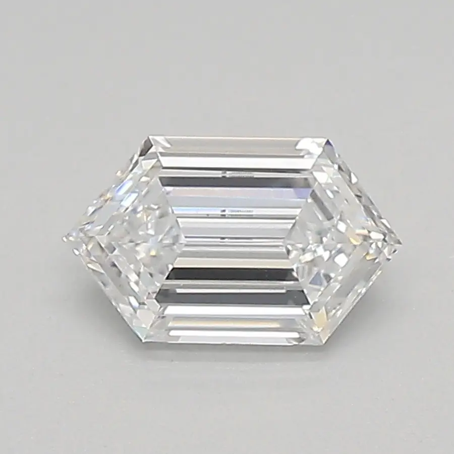 0.56ct D VS1 Long Hexagon (IGI)