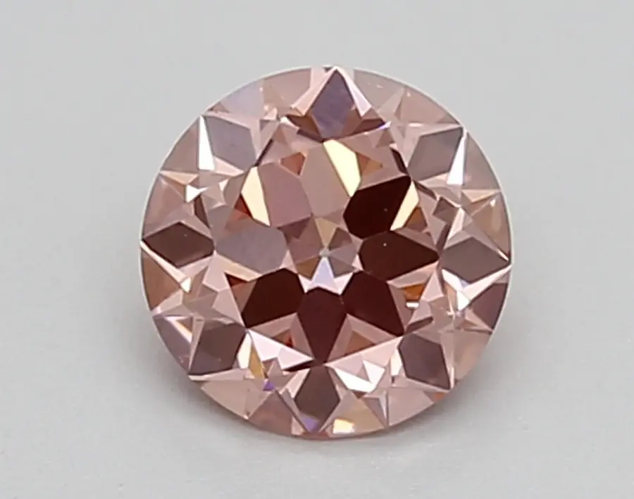0.55ct FANCY VIVID  PINK VVS2 Euro Cut (IGI)