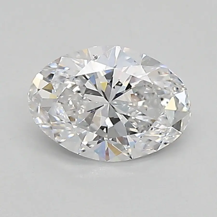 0.54ct D SI1 Oval (IGI)