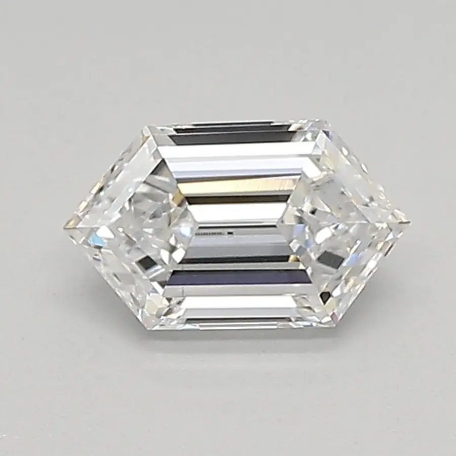0.54ct D VVS2 Long Hexagon (IGI)