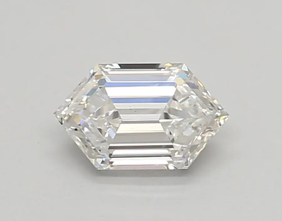 0.53ct F VS1 Long Hexagon (IGI)