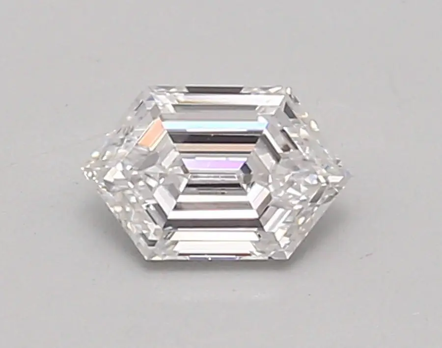 0.53ct D VVS1 Long Hexagon (IGI)