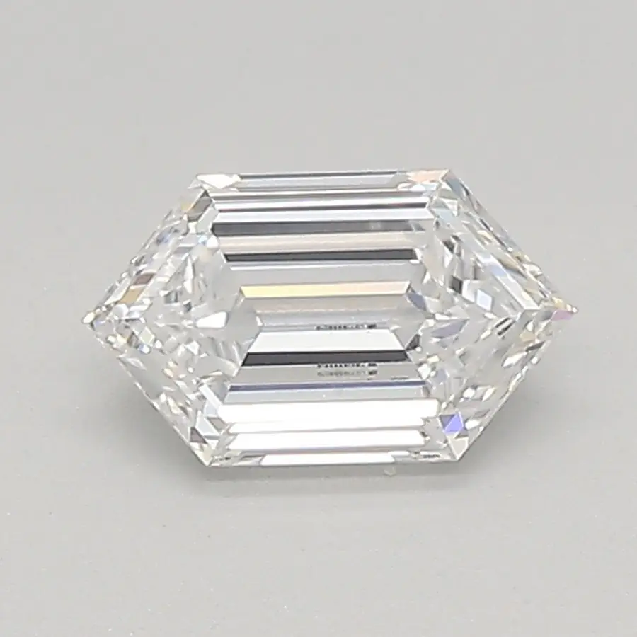 0.53ct D VVS1 Long Hexagon (IGI)