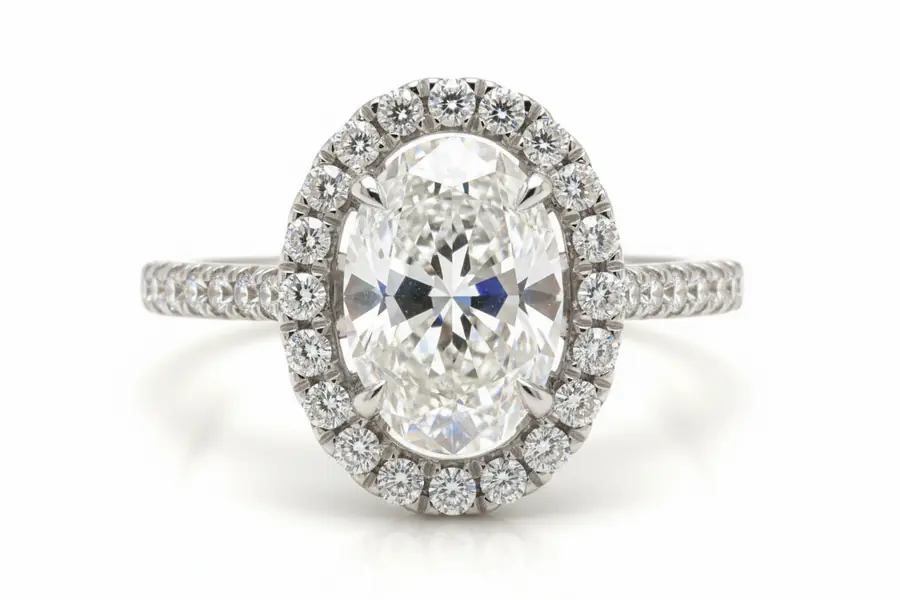 Modern Classic 0.80 Carat Natural Diamond Ring (18K) Ultimate Sparkle