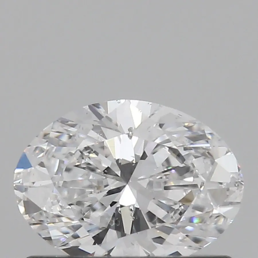 0.48ct D SI1 Oval (IGI)