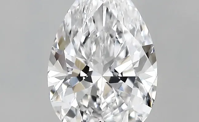0.48ct D VS2 Pear (IGI)