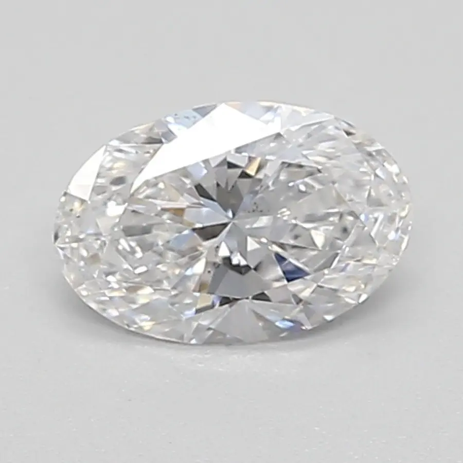 0.45ct D SI1 Oval (IGI)