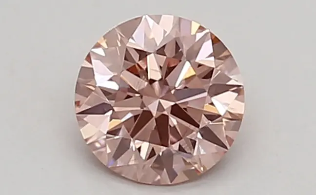 0.44ct FANCY INTENSE  PINK VS2 Round (IGI)
