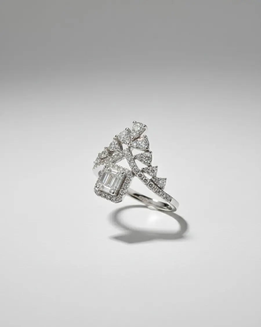 The Lumina Tiara Hoops