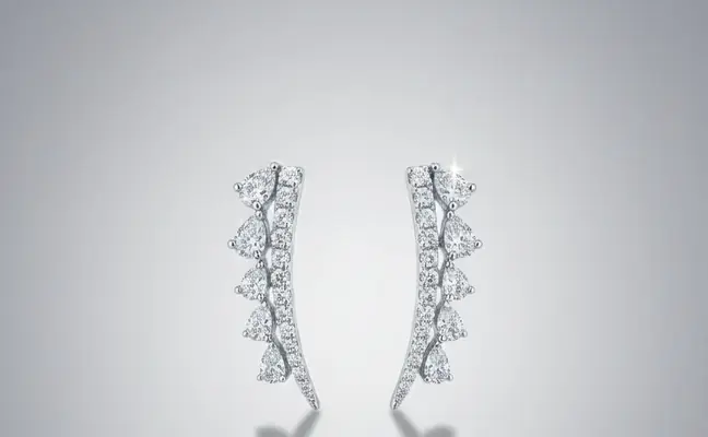 The Celestia Arch Hoop Earrings