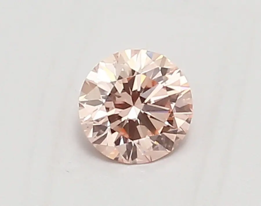 0.43ct FANCY INTENSE  PINK VS2 Round (IGI)
