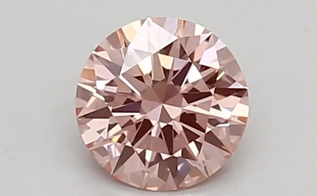 0.43ct FANCY INTENSE  PINK VS1 Round (IGI)