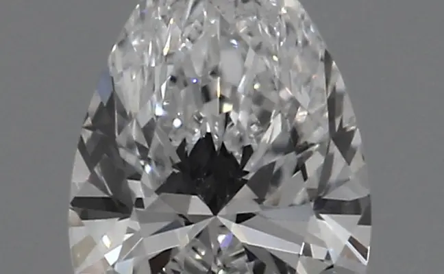 0.42ct D VS1 Pear (IGI)