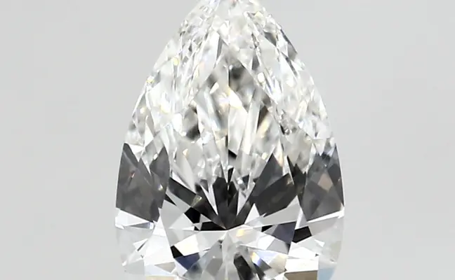 0.42ct F VVS1 Pear (IGI)