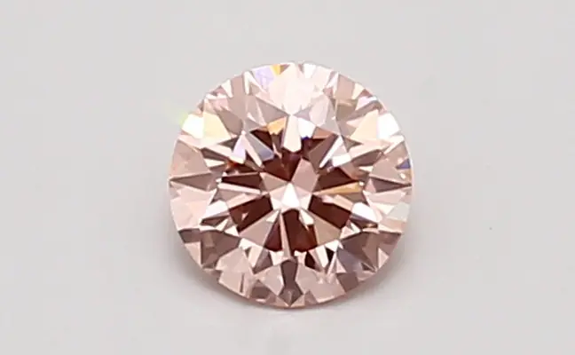 0.42ct FANCY VIVID  PINK VVS2 Round (IGI)