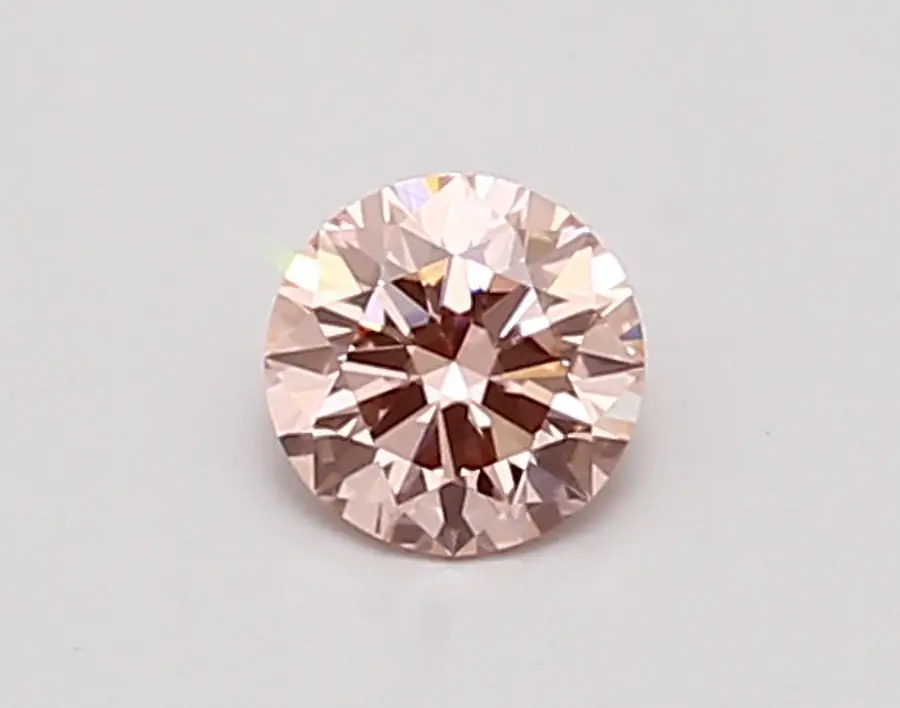 0.42ct FANCY VIVID  PINK VVS2 Round (IGI)