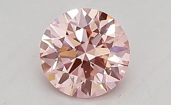 0.41ct FANCY VIVID  PINK VS1 Round (IGI)