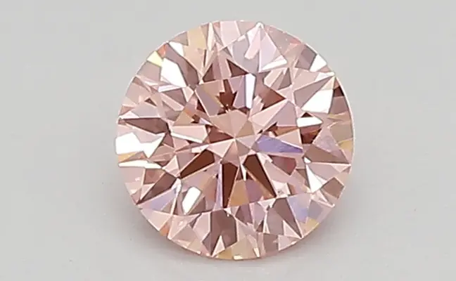 0.40ct FANCY VIVID  PINK VVS2 Round (IGI)