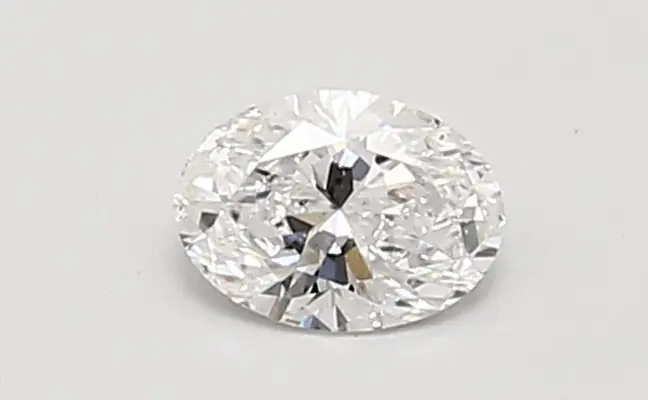 0.39ct D SI1 Oval (IGI)
