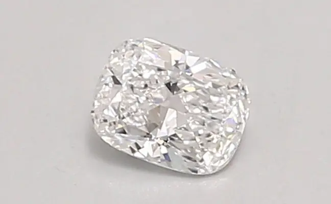 0.39ct D VVS1 Cushion (IGI)